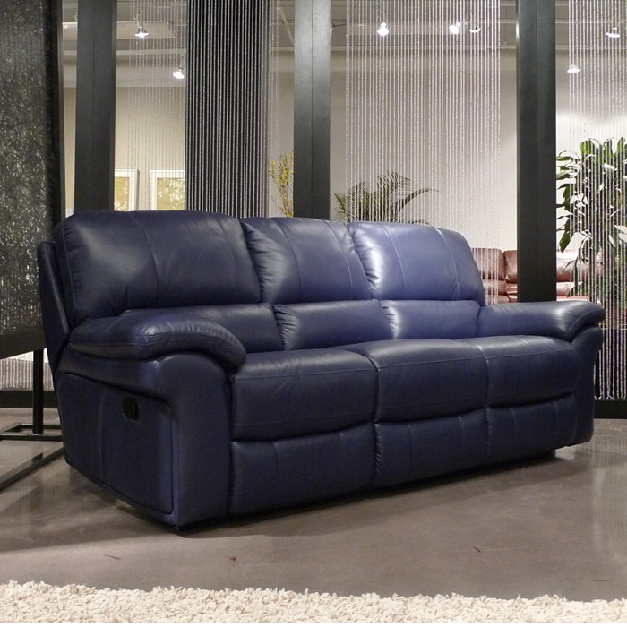 <b> 2708 </b> Leather Recliner Sofa