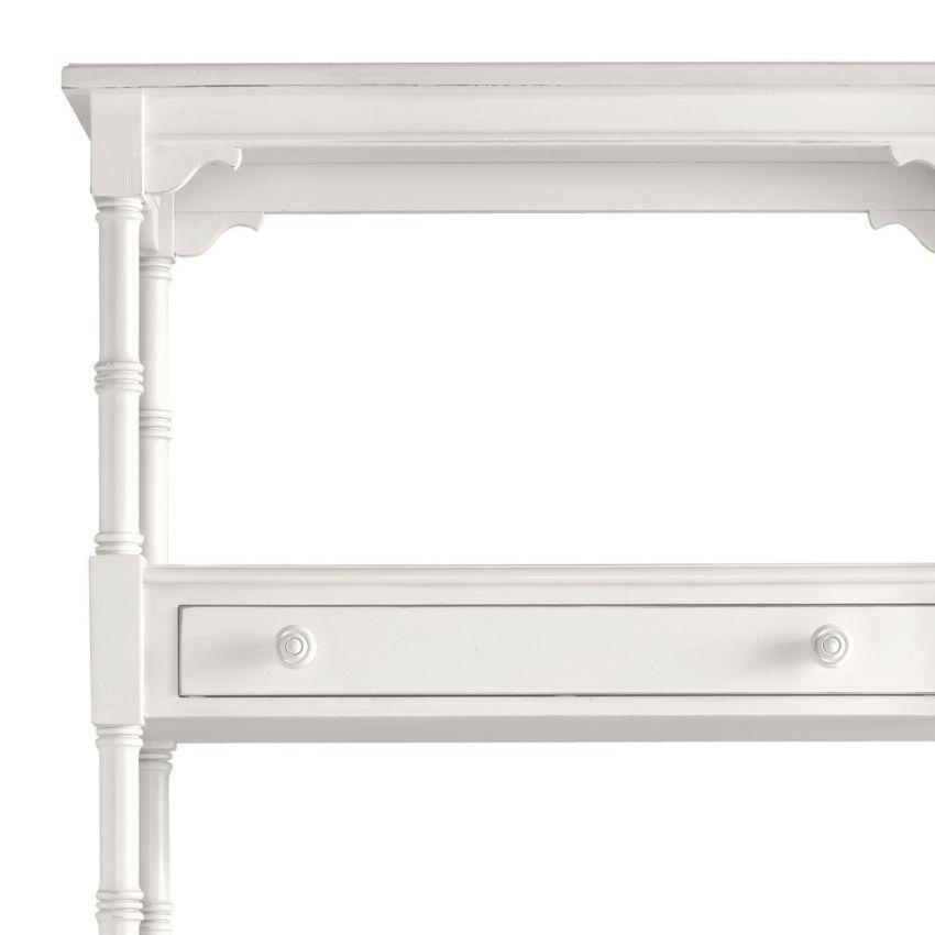 <b>411-25-18 White</b>Display Cabinet