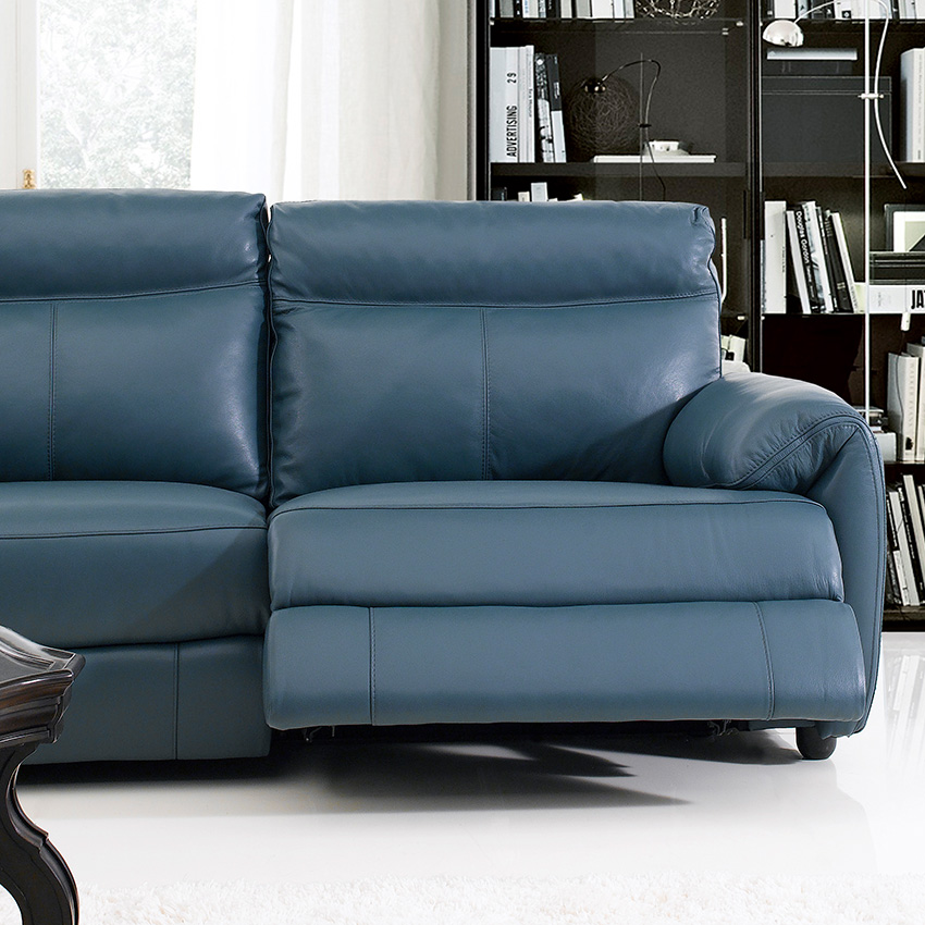 <b> RS-10471 </b> Power Leather Recliner Sofa + Chair