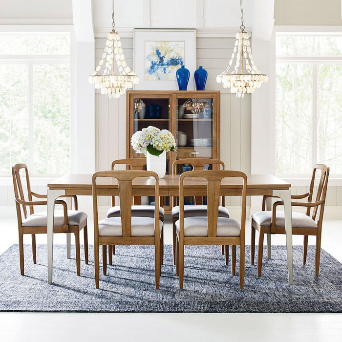 <b> Hygge 7600  </b> Dining Set <br> (1 Table + 2 Arm + 4 Side)