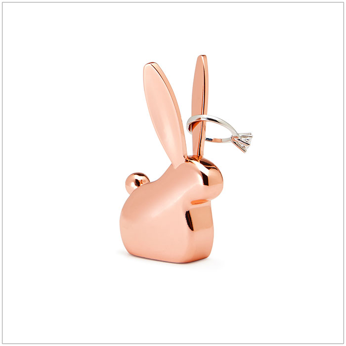 <b>299118-880</b> Bunny-Copper Ring Holder
