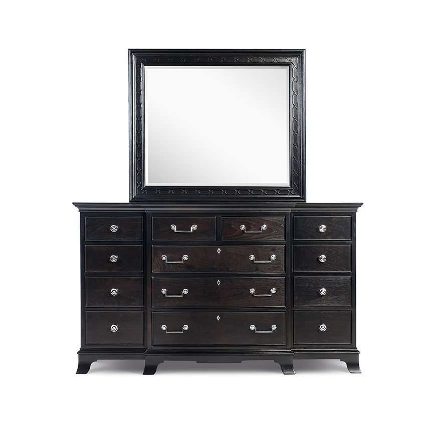 <b> B1301 </b> Mirror & Drawer Dresser