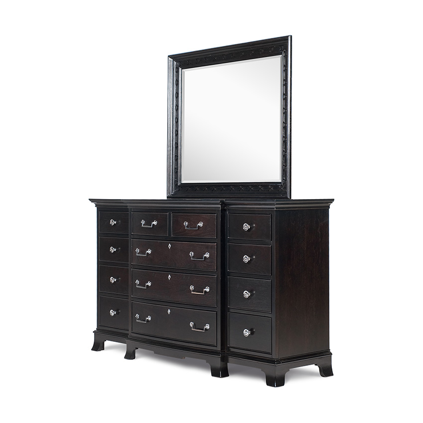 <b> B1301 </b> Mirror & Drawer Dresser