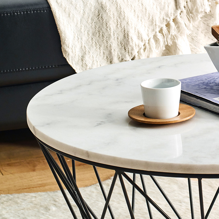 <b>Dudley</b>Marble Coffee Table