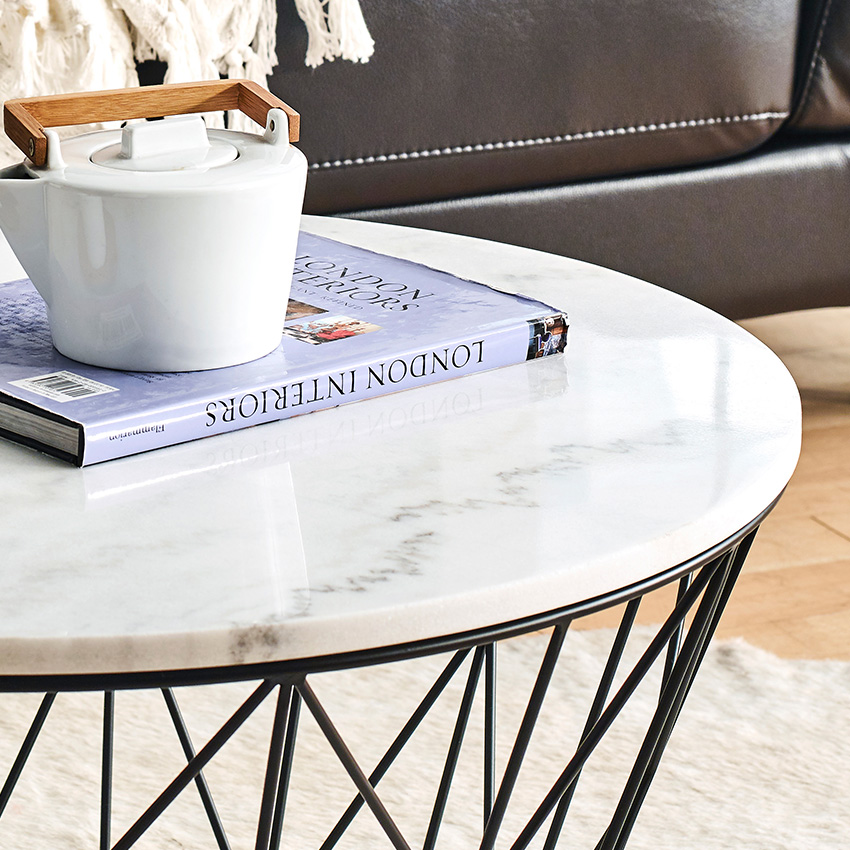 <b>Dudley</b>Marble Coffee Table