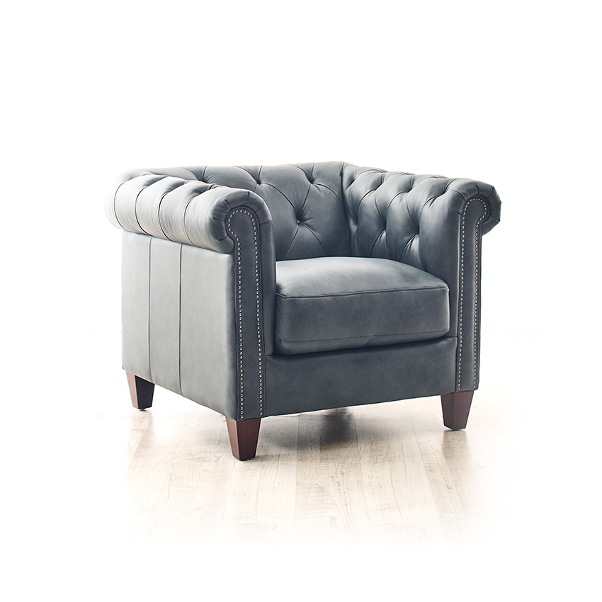 <b>8687-30</b>Leather Sofa