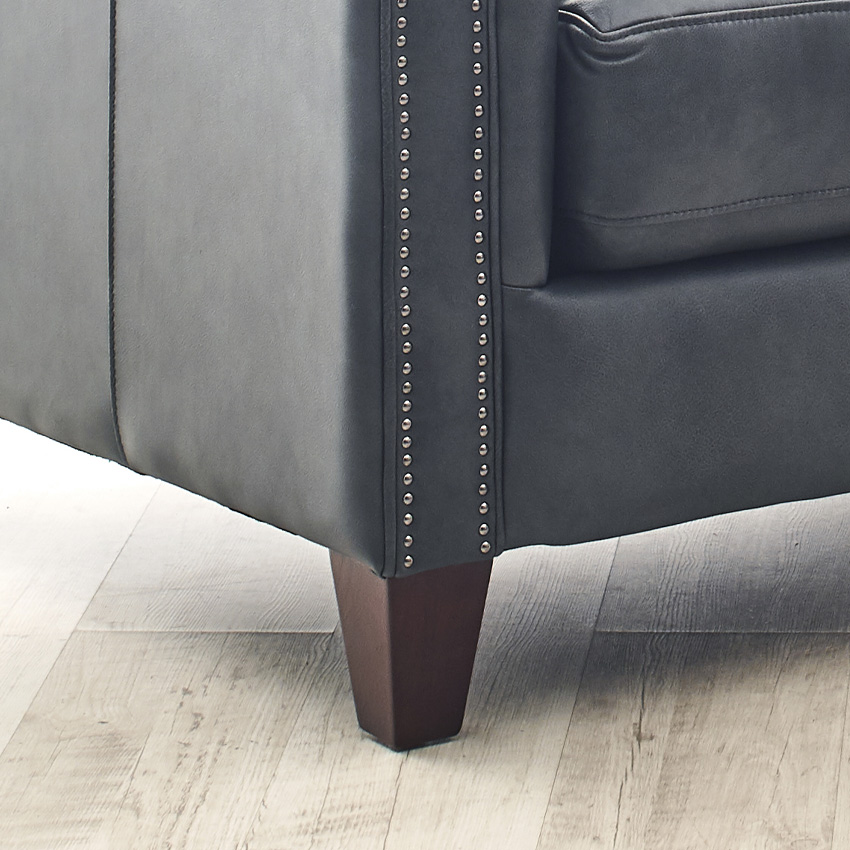 <b>8687-10</b>Leather Single Chair