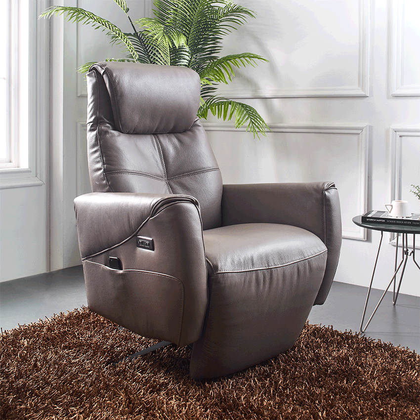 RS11513TVCHLeather Recliner Chair (1582010625) 미라지수입가구