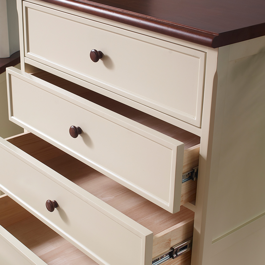 Tara-White-5DRDrawer Chest (1614324702) | 미라지수입가구