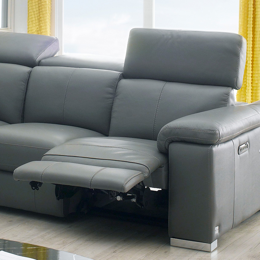 <b>RS-11325M1</b>Leather Recliner Sofa