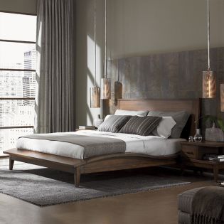 11 South New YorkKing Platform Bed