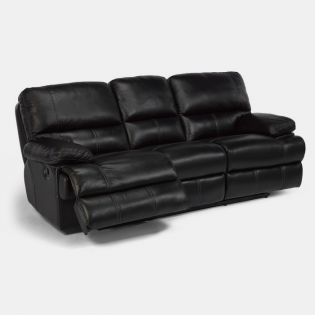 1236-62Leather Recliner Sofa