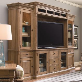  Down Home  Entertainment Wall Unit
