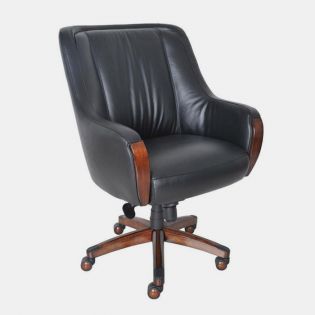  17-8024 Mill Creek II  Leather Chair