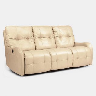 1183-62Leather Recliner Sofa