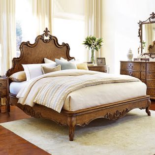 1450 TyroleanKing Panel Bed