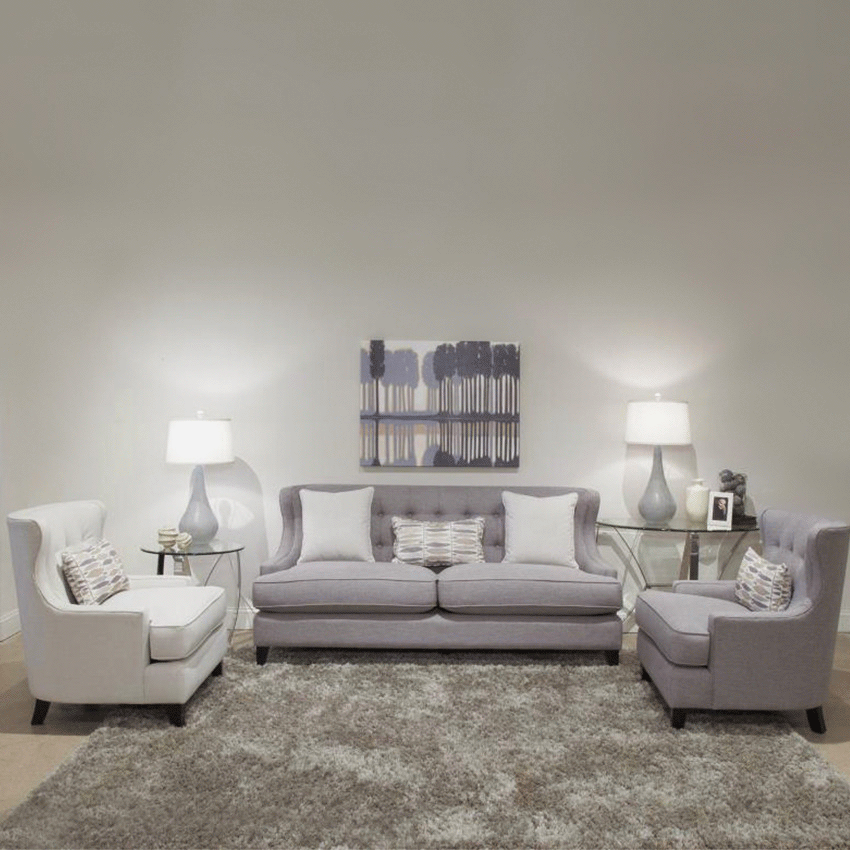  U3822-20-076  Grey Sofa
