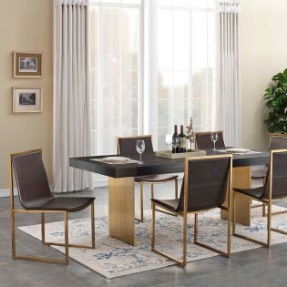  36586 Midas   Dining Set (1 Table + 6 Chairs)