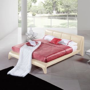 Posh-BeigeKing Soft Bed