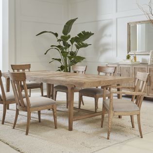  Passage 287220  Dining Set  (1 Table + 2 Arm + 4 Side)