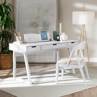  1321 Office Desk  White