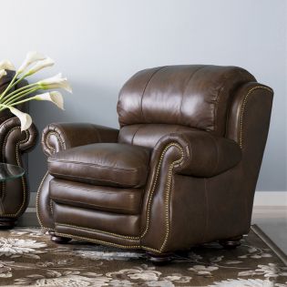  8293-10  Leather Chair