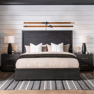 Westwood 1731Panel Bed (침대+협탁+화장대)