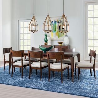  Savoy 0580  Dining Set (1 Table + 6 Chairs)