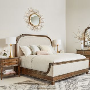 Newel 294145Upholstered Panel Bed