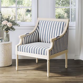  Mckenna-Blue  Accent Chair