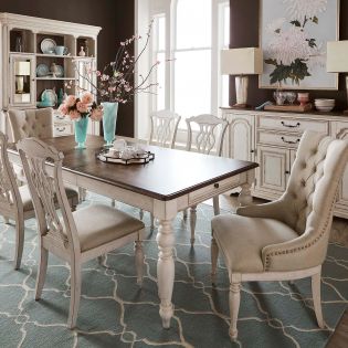 455W Abbey-6Extension Dining Set
