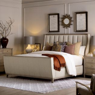 Cityscapes 232145 Upholstered Sleigh Bed