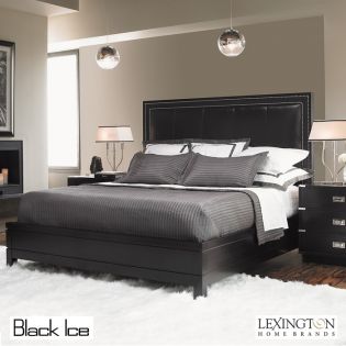 Black IceGraphite Panel Bed (침대+화장대+협탁)