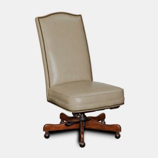 EC373-081  Top Leather CEO Chair (Ivory)